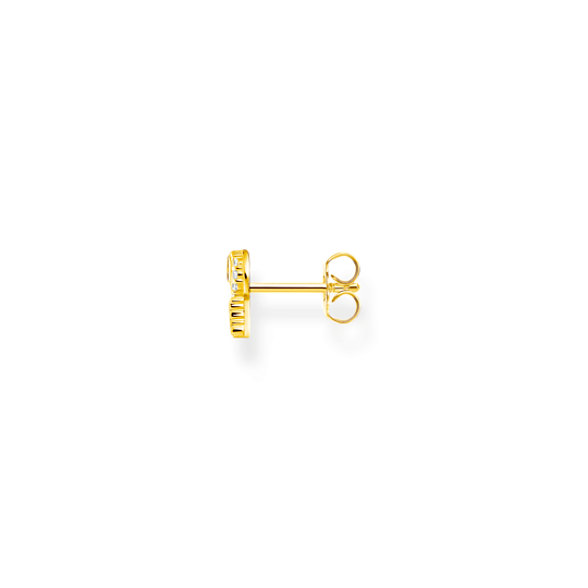 Thomas Sabo Fél pár aranyozott ezüst kulcs fülbevaló H2220-414-14