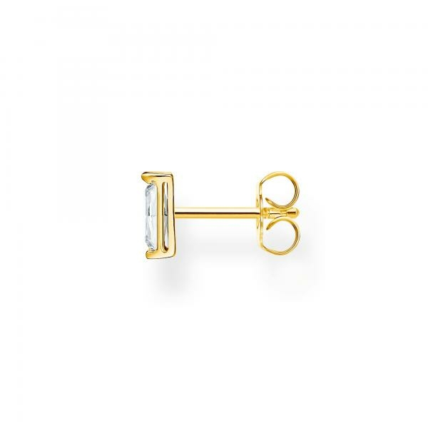 Thomas Sabo Fél pár aranyozott ezüst négyzet fülbevaló H2185-414-14