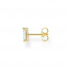Thomas Sabo Fél pár aranyozott ezüst négyzet fülbevaló H2185-414-14