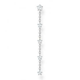 Thomas Sabo Fél pár ezüst fülbevaló fehér cirkóniakövekkel H2194-051-14