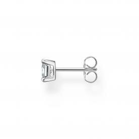 Thomas Sabo Fél pár ezüst fülbevaló négyzet alakú cirkóniával H2233-051-14