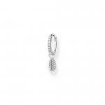 Thomas Sabo Fél pár ezüst karika fülbevaló kauri kagylóval CR697-051-14