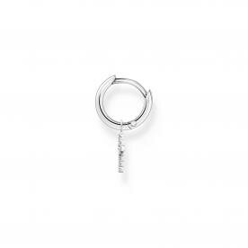 Thomas Sabo Fél pár ezüst karika fülbevaló kereszttel CR709-051-14