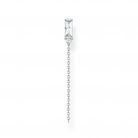 Thomas Sabo Fél pár ezüst négyzet és kör függő fülbevaló H2183-051-14