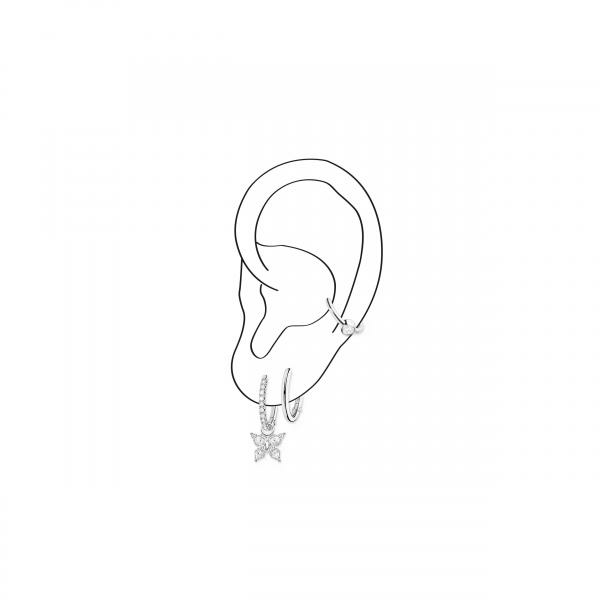 Thomas Sabo Fél pár ezüst pillangó fülbevaló dísz EP014-051-14