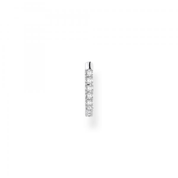 Thomas Sabo Fél pár mini ezüst karika fülbevaló cirkóniával CR658-051-14
