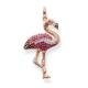 Thomas Sabo Flamingó ezüst medál 18K rosé arannyal bevonva cirkóniával szintetikus korunddal PE700-633-9