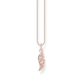 Thomas Sabo Főnix szárny rozé nyaklánc rózsaszín kővel KE2168-323-9-L45v