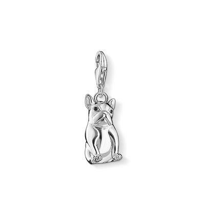 Thomas Sabo Francia bulldog ezüst charm cirkóniával 1236-051-12