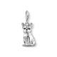 Thomas Sabo Francia bulldog ezüst charm szivecskével 1726-041-21