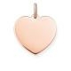 Thomas Sabo Gravírozható rozé szív medál rózsaszín cirkóniával LBPE0022-416-9