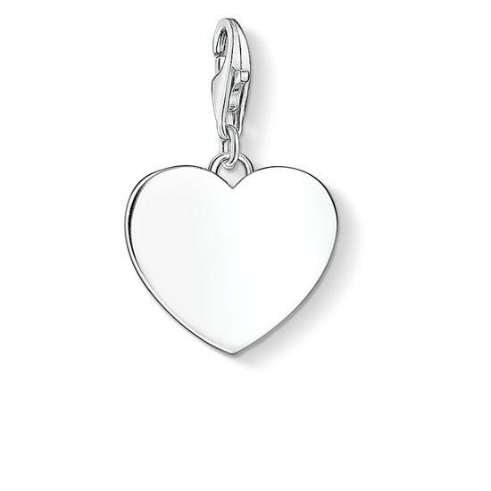 Thomas Sabo Gravírozható szív ezüst charm 1634-001-21