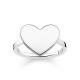 Thomas Sabo Gravírozható szív ezüst gyűrű 