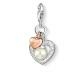 Thomas Sabo Gyöngy szívvel ezüst charm 0937-426-14