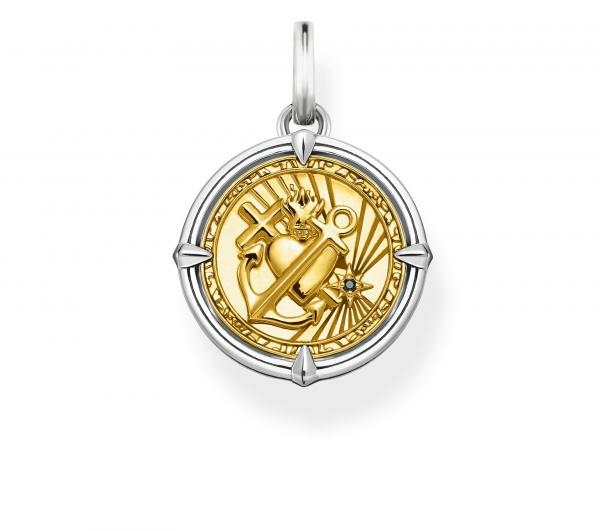 Thomas Sabo Hit remény szeretet kéttónusú medál PE870-849-7