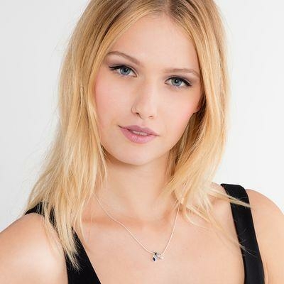 Thomas Sabo Hórusz szeme ezüst nyaklánc KE1521-644-32-L45