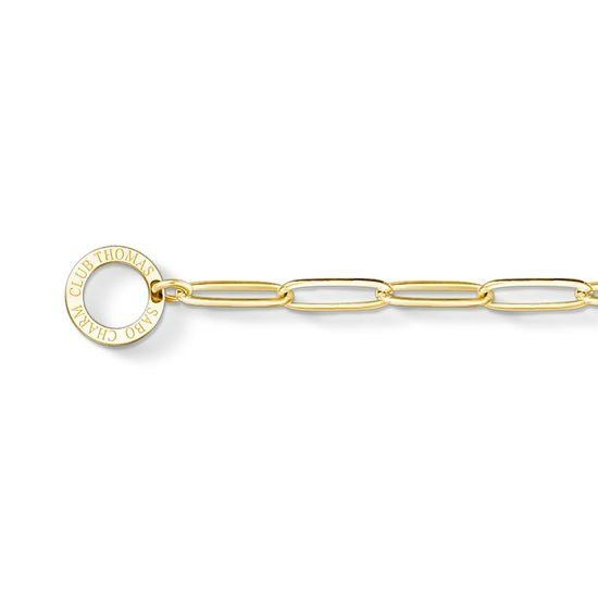 Thomas Sabo Hosszúkás szemű arany karkötő 