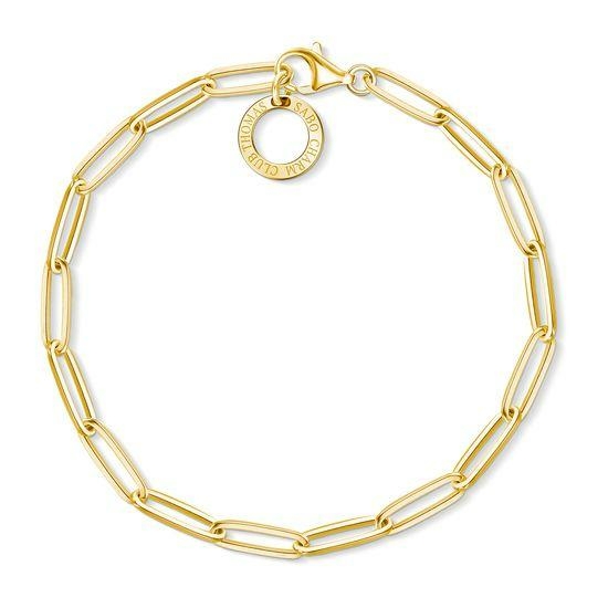 Thomas Sabo Hosszúkás szemű arany karkötő 