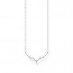 Thomas Sabo Jégkristály ezüst nyaklánc cirkóniával KE2172-051-14-L45v