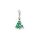 Thomas Sabo Karácsonyfa csillaggal ezüst charm 2198-390-7