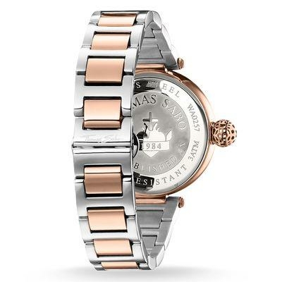 Thomas Sabo Karma arabeszk bicolor nemes acél női óra WA0257-277-201