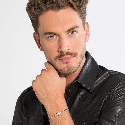 Thomas Sabo Karma beads antikolt ezüst karkötő  