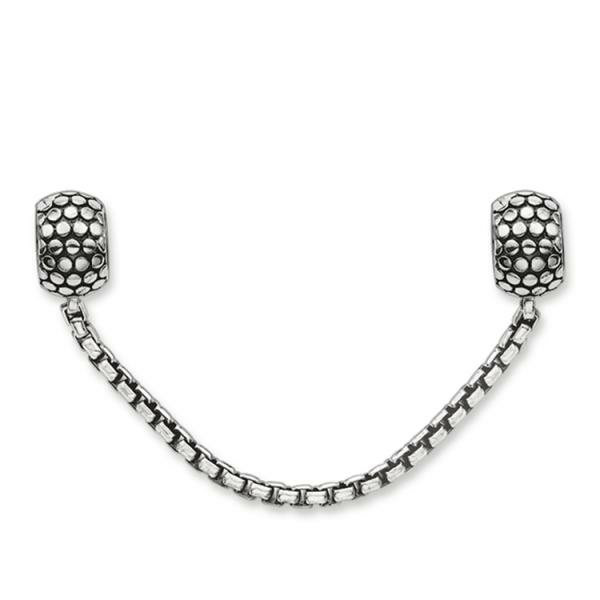 Thomas Sabo Karma Beads ezüst biztonsági lánc pöttyös KS0003-585-12