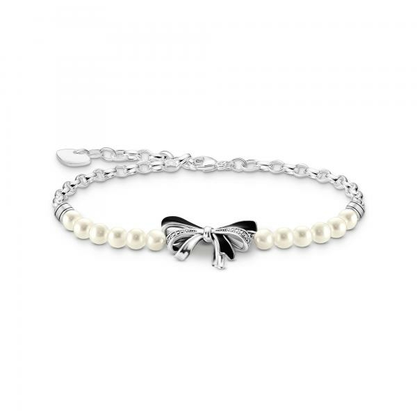 Thomas Sabo Kedves romantika gyöngyös ezüst karkötő A2171-167-11-L19v