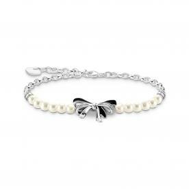 Thomas Sabo Kedves romantika gyöngyös ezüst karkötő A2171-167-11-L19v