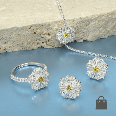 Thomas Sabo kedves százszorszép ékszer szett