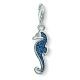 Thomas Sabo Kék csikóhal ezüst charm 1342-644-1