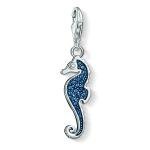 Thomas Sabo Kék csikóhal ezüst charm 1342-644-1