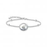 Thomas Sabo Kék hullám ezüst karkötő A2045-644-1-L19v
