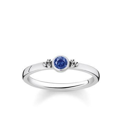 Thomas Sabo Kék spinel ezüst gyűrű 