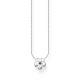 Thomas Sabo Kék virág ezüst nyaklánc tűzzománccal KE2185-496-1-L45V