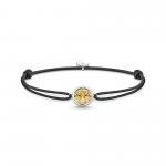 Thomas Sabo Kéttónusú családfa állítható textil karkötő LS132-543-7-L22