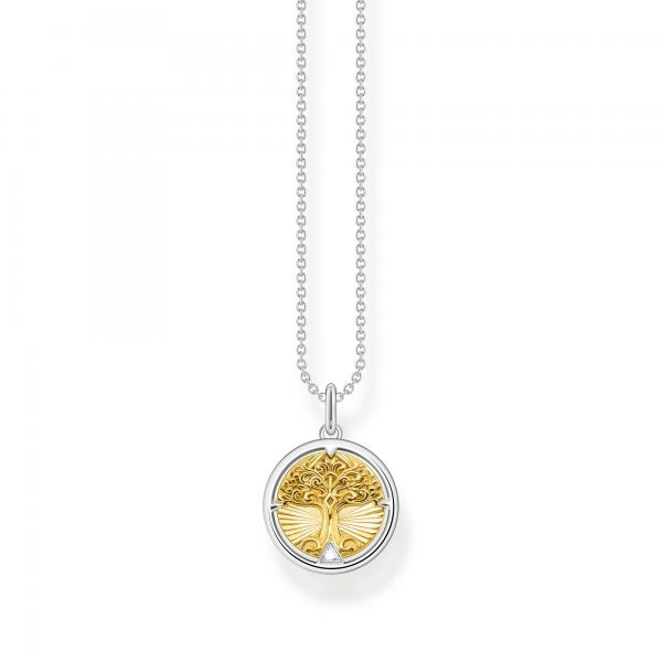 Thomas Sabo Kéttónusú családfa nyaklánc KE2137-849-7-L45v