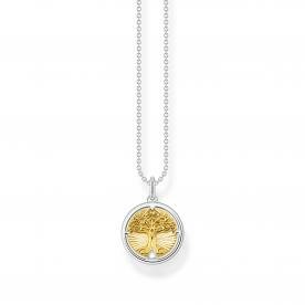 Thomas Sabo Kéttónusú családfa nyaklánc KE2137-849-7-L45v