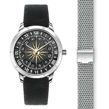 Thomas Sabo Kéttónusú női óra szett arany nappal WA0351-217-203-33