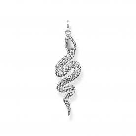 Thomas Sabo Kígyó ezüst medál fekete kövekkel PE945-643-11