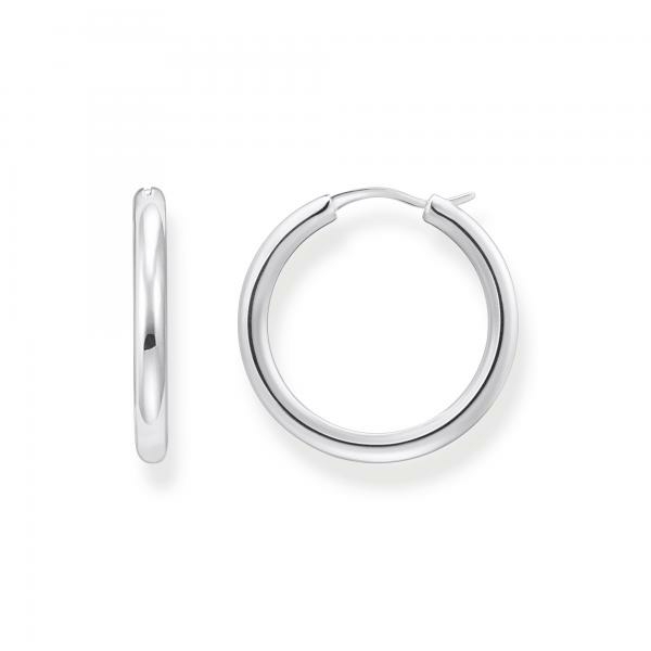 Thomas Sabo Klasszikus nagy széles karika ezüst fülbevaló CR745-001-21