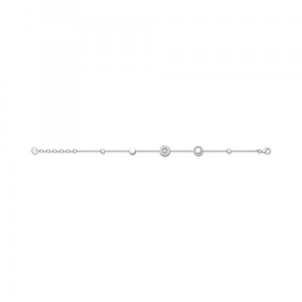 Thomas Sabo Kör díszítésű ezüst karkötő cirkóniával A1880-051-14-L19V