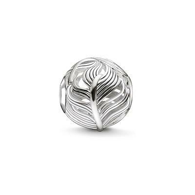 Thomas Sabo Levél ezüst karma gyöngy K0221-001-12