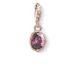 Thomas Sabo Lila kő rozé charm 1671-416-13