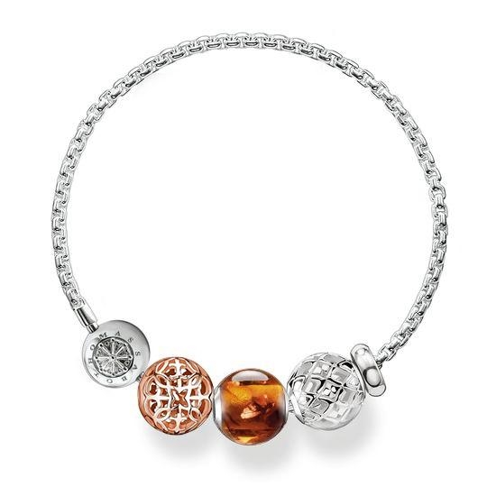 Thomas Sabo Lótuszvirág karma beads karkötő szett TKKC001
