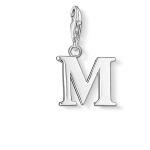 Thomas Sabo M betű ezüst charm 0187-001-12