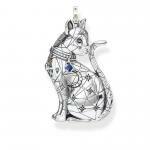Thomas Sabo Macska ezüst medál színes kövekkel PE857-340-7