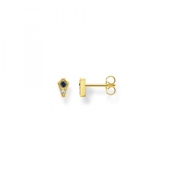 Thomas Sabo Mágikus kék köves aranyozott fülbevaló H2210-960-1