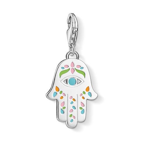 Thomas Sabo Mexikói Fatima keze és Nazar szeme charm 1435-007-21