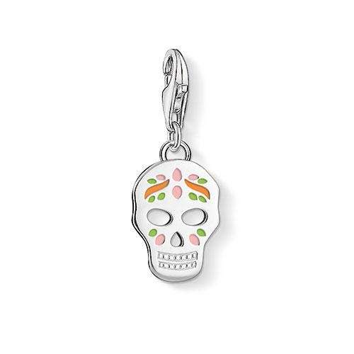 Thomas Sabo Mexikói koponya ezüst charm 1436-007-21